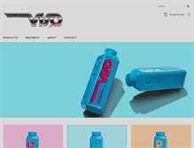 Tablet Screenshot of drinkviso.com